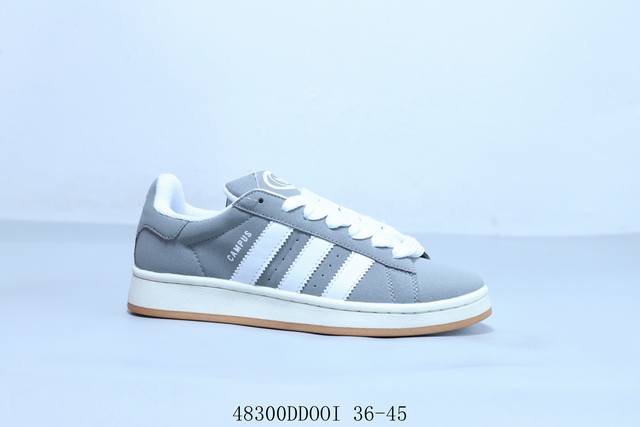 阿迪达斯 Adidas Originals Campus 00S 学院系列 面包风 经典复古低帮百搭休闲运动板鞋 货号 Id7039 48300Ddooi 36