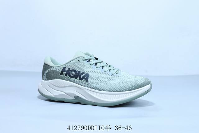 hoka M Rincon 4代机能轻量缓震网面增高越野男女跑步鞋 412790Ddiio半 36-46