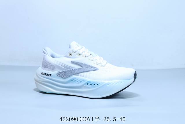 brooks布鲁克斯 Glycerin Max 清爽撞色复古跑步鞋透气舒适运动鞋 4 90Ddoyi半 35.5-40