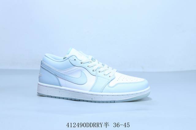 乔丹Air Jordan 1 Low Aj1 乔1低帮联名复古文化休闲运动篮球鞋 货号 Hj5999-400 412490Ddrry半 36-45