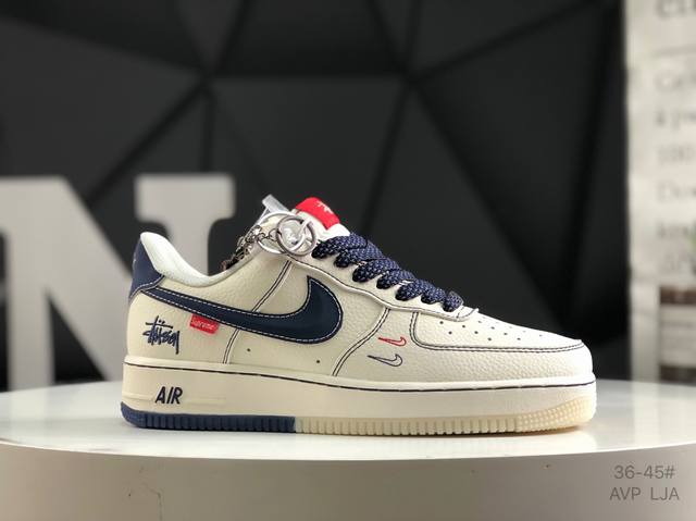公司级带半码 耐克 Nike Air Force 1 Low 空军一号低帮运动休闲板鞋 原楦头原纸板 打造纯正空军版型 专注外贸渠道 全掌内置蜂窝气垫 原盒配件