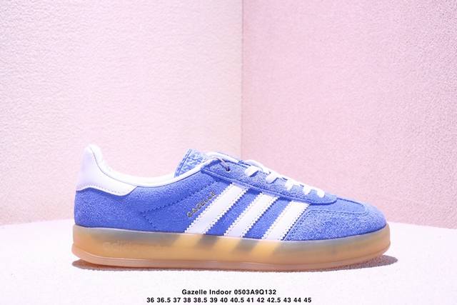特价Adidas Originals Gazelle Indoor三叶草休闲防滑耐磨低帮板鞋 Xm0503Q132
