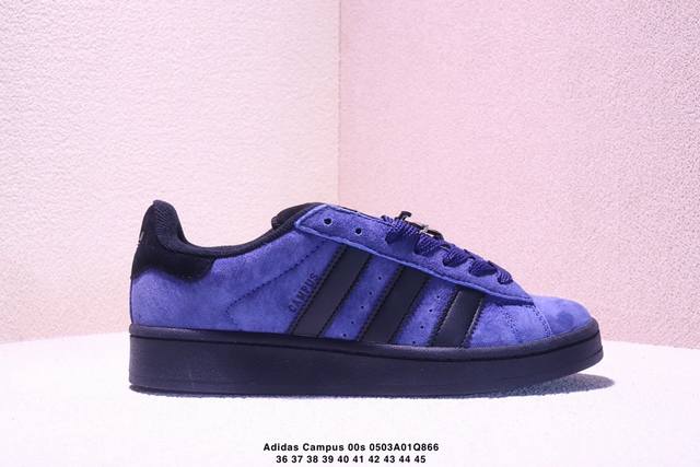 真标Adidas Originals Campus 00S 学院系列 面包风经典复古低帮百搭休闲运动板鞋 Xm0503Q866