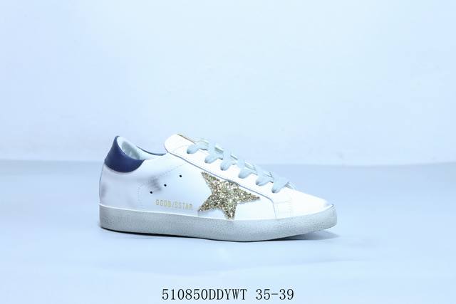 意大利手工制造 Ggdb小脏鞋， 这是一双复古做旧风格的小脏鞋，Golden Goose#Ggdb#手工打造、每一双都是独一无二的与众不同，潮圈、明星、达人、网