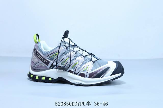 萨洛蒙 Salomon 法国全球户外运动品牌 Xa Pro 3D 防滑耐磨低帮跑鞋 货号 412322 520850Ddypu半 36-46