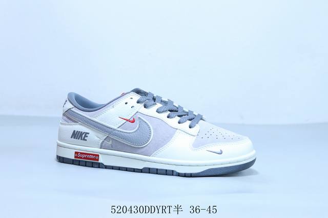 耐克 Nike Sb Dunk Low Pro 复古低帮 休闲运动滑板板鞋 联名 货号 Sc9207-408 520430Ddyrt半 36-45