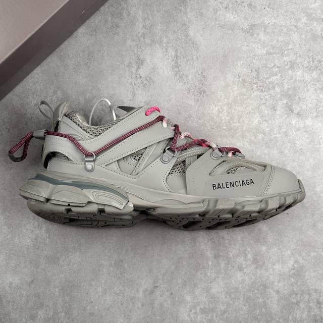 本地 核心私 G5版 Balenciaga 巴黎世家3.0系带低帮老爹鞋 Balenciaga3.0 Track.2 Open Sneaker 巴黎世家3.0