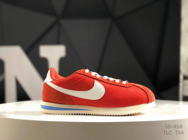 耐克 Nike Classic Cortez 耐克经典轻便舒适男子 阿甘鞋 休闲跑步鞋运动鞋 纯粹而执着的精神 使得Cortez种在了一代人的心里 无论是否喜欢