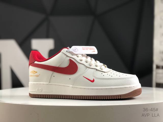 公司级带半码 耐克 Nike Air Force 1 Low 空军一号低帮运动休闲板鞋 原楦头原纸板 打造纯正空军版型 专注外贸渠道 全掌内置蜂窝气垫 原盒配件
