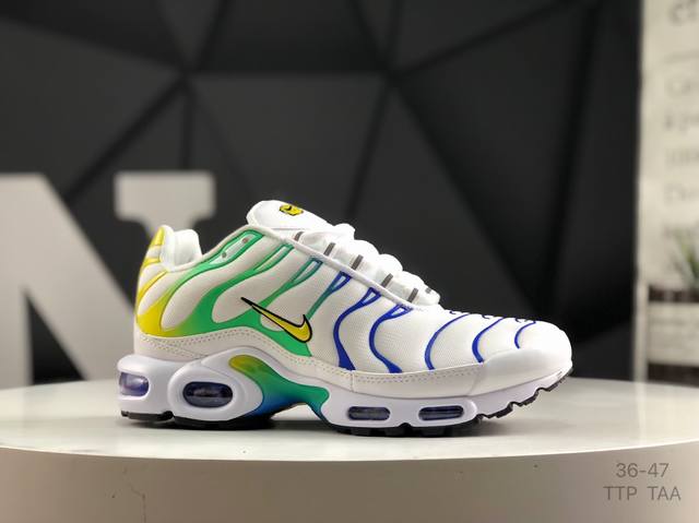 真标耐克Nike Air Max Plus 气垫网面复古运动休闲慢跑鞋！ 货号:Dv3484 001 尺码：如图右下角所示 Ttp Taa