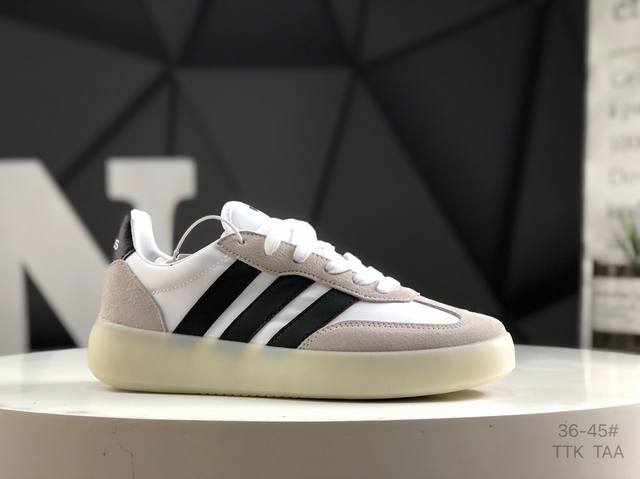 阿迪达斯 Adidas 果冻T头鞋 Barreda Decode板鞋德训鞋男女阿迪达斯轻运动鞋 货号：Ji2136 尺码：36-45 半 Ttk Taa