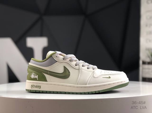 公司级带半码 耐克 Nike Air Jordan 1 Low Aj1乔1低帮休闲板鞋 同步官方配色 市场唯一独家头层皮打造 原鞋原档案开发 原厂皮料 原档冲孔