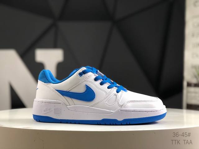 真标带半码 Nike 耐克 Full Force Low运动休闲鞋子复古低帮板鞋 货号：Fb1362-104 尺码：如图所示 Ttk Taa