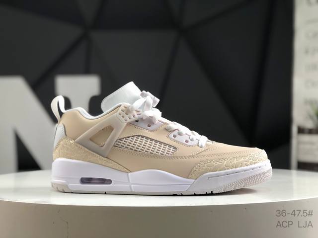 公司级带半码 Jordan Spizike Low 纯原低帮篮球鞋 原楦原纸板 原厂材料开发 细节把控到位 主供外贸客户 打造完美鞋型 纸板中底 钢印 完美版型
