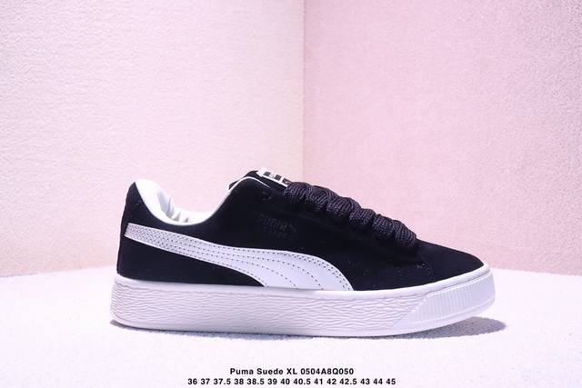 puma Suede Xl复古单品 彪马 防滑耐磨低帮德训板鞋 货号:395205 01 尺码:36 37 37.5 38 38.5 39 40 40.5 41