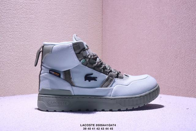lacoste法国鳄鱼 L003 2K24 清新 时尚 舒适 低帮生活休闲鞋 编码:108828 尺码：39～45 Xm0509Q474