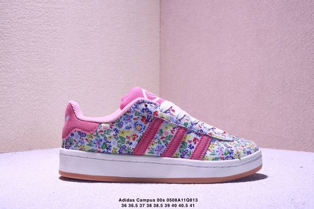 adidas Originals Campus 00S 学院系列 面包风经典复古低帮百搭休闲运动板鞋 货号:Ji3552 尺码:36 36.5 37 38 38