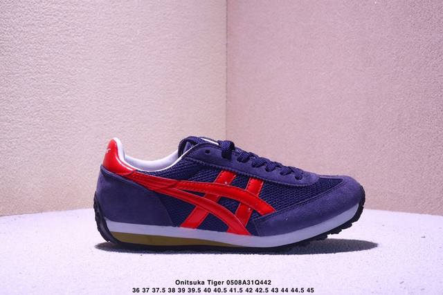公司级Onitsuka Tiger鬼塚虎 Edr 78 舒适百搭防滑耐磨 低帮跑步鞋 货号:1183B395-400 尺码:36 37 37.5 38 39 3