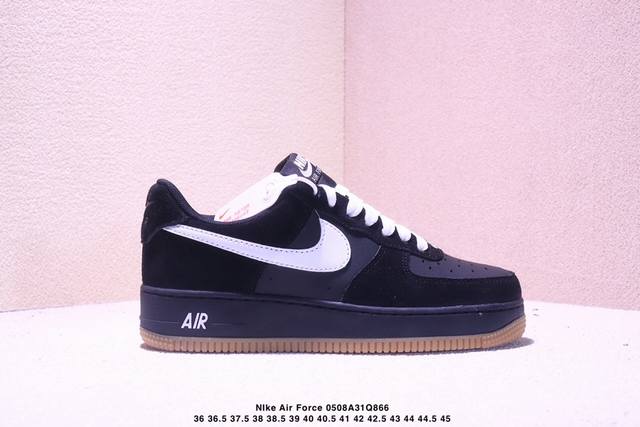 公司级Nike Air Force 1 ‘07 Low 空军一号 低帮 运动鞋 休闲鞋 折边针车 工艺难度大 原楦头原纸板 原装鞋盒 定制五金配件 内置全掌气垫