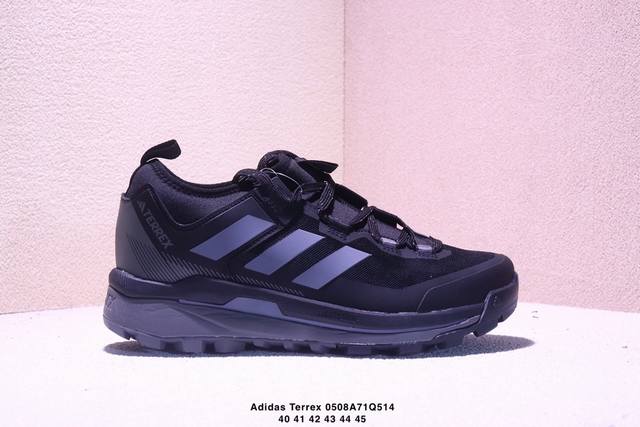 公司级Adidas阿迪达斯Terrex Skychaser Tech男子经典款户外徒步登山缓震防滑跑步鞋徒步运动鞋Adidas Terrex Skychaser
