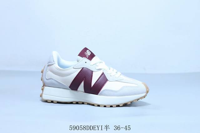 nb New Balance Nb327 系列复古休闲运动慢跑鞋 货号 Ws327Kb 59058Ddeyi半 36-45