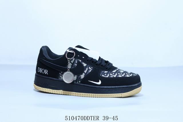 nike Air Force 1 Af1耐克 低帮 空军一号休闲板鞋 迪奥 货号 Aj7747- 510470Ddter 39-45
