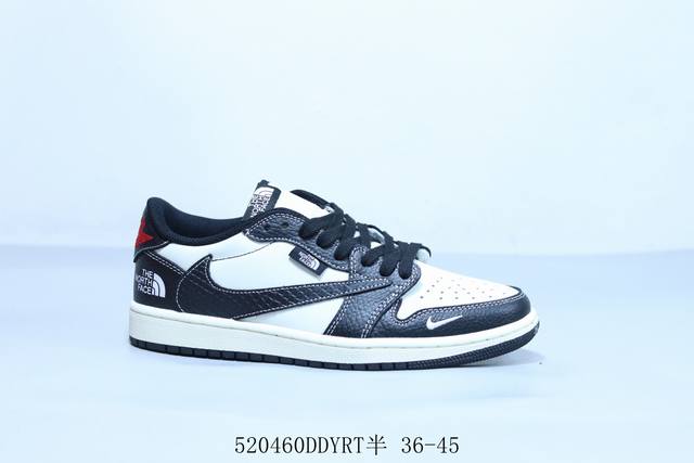 乔丹Air Jordan 1 Low Aj1 乔1低帮复古文化休闲运动篮球鞋 倒勾 北面 货号 Xz5749-007 520460Ddyrt半 36-45