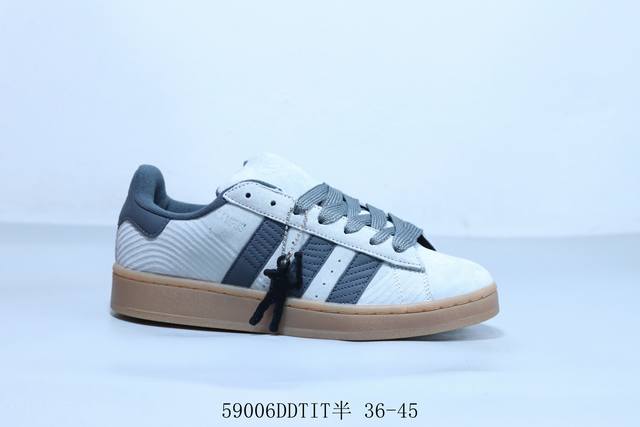 阿迪达斯 Adidas Originals Campus 00S 学院系列 面包风 经典复古低帮百搭休闲运动板鞋 货号 If4336 59006Ddtit半 3