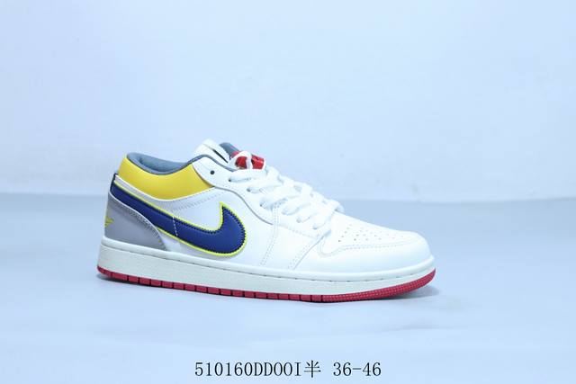 乔丹Air Jordan 1 Low Aj1 乔1低帮复古文化休闲运动篮球鞋 货号 Hv4511-133 510 Ddooi半 36-46