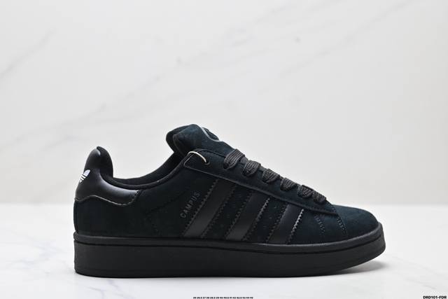 真标Adidas Originals Campus 00S 学院系列 面包风经典复古低帮百搭休闲运动板鞋 货号:If8768 尺码:36 36.5 37 38