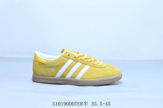 阿迪达斯Adidas Stadt 男女休闲鞋情侣百搭板鞋运动男鞋女鞋 T字头 货号 Jr6346 510 Ddter半 35.5-45