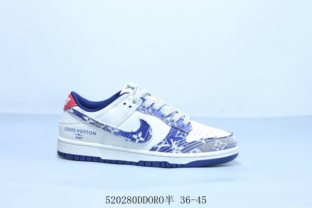 耐克 Nike Sb Dunk Low Pro 复古低帮 休闲运动滑板板鞋 Lv 货号 Jy6988-112 520 Ddoro半 36-45