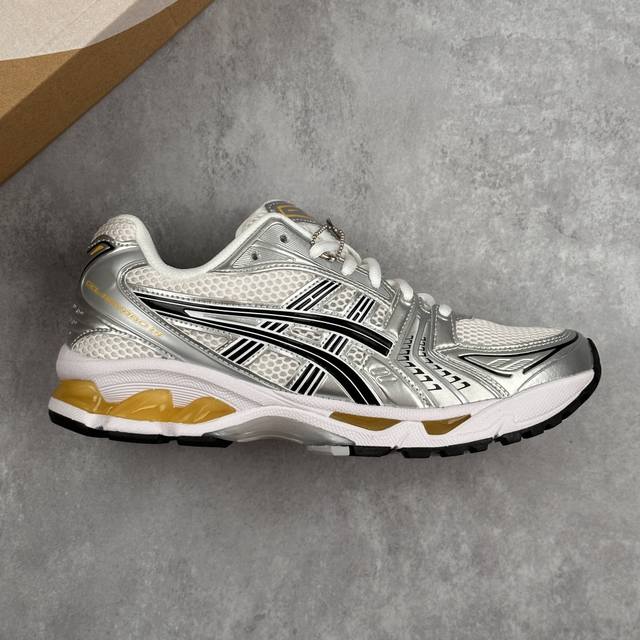 本地 核心私 Asics Gel-Kayano 14 亚瑟士运动休闲透气专业跑鞋 #采用工程弹性双层再生针织密度鞋面材质，后跟3D可视Gel缓震乳胶物料 #升级