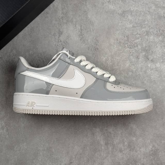 本地 核心私 Nike Air Force 1 Low 镜面灰白勾 空军一号低帮运动休闲板鞋 原楦头原纸板 打造纯正空军版型#专注外贸渠道 全掌内置蜂窝气垫 #