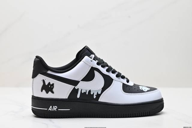 公司级Nike Air Force 1‘07 原楦头原纸板 打造纯正低帮空军版型 专注外贸渠道 全掌内置蜂窝气垫 原盒配件 原厂中底钢印、拉帮完美 货号:Zh0