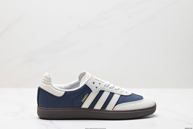 真标阿迪达斯三叶草Adidas Originals Samba Og 桑巴舞系列绅士德训足球风百搭低帮休闲运动板鞋 货号:Ig1968 尺码:36 36.5 3