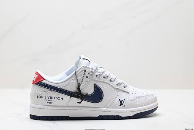 公司级Nike Dunk Low Retro ‘Diy高端定制’耐克 低帮休闲运动板鞋 原装头层材料 用料绝不含糊 独家版型蒸餾加工帶來的是更好的视觉和脚感体验