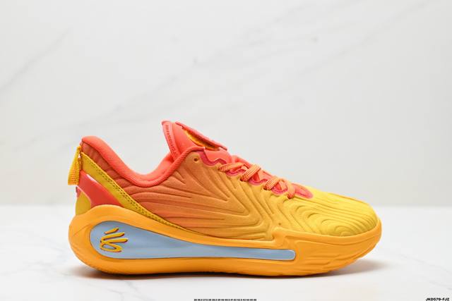 真标Under Armour Curry 12 安德玛 舒适耐用 防滑耐磨 低帮 篮球鞋 货号:6006146-453 尺码:36 36.5 37.5 38 3