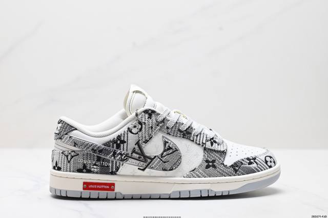 公司级Nike Dunk Low Retro ‘Diy高端定制’耐克 低帮休闲运动板鞋 原装头层材料 用料绝不含糊 独家版型蒸餾加工帶來的是更好的视觉和脚感体验