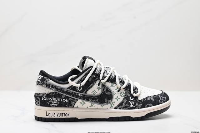 公司级Nike Dunk Low Retro ‘Diy高端定制’耐克 低帮休闲运动板鞋 原装头层材料 用料绝不含糊 独家版型蒸餾加工帶來的是更好的视觉和脚感体验
