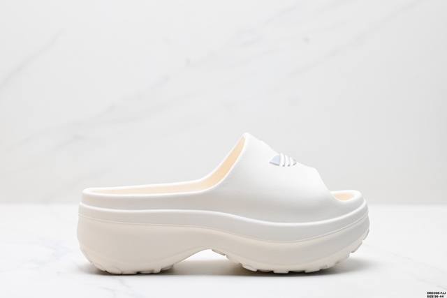 公司级Adidas Originals Adifom Stan Stan 舒适百搭 防滑防磨一字拖鞋 货号:Ji2765 尺码:36-44 Id:Drd398-