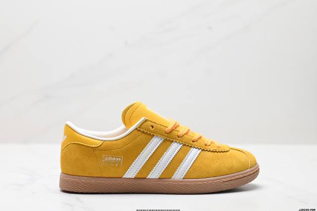 公司级Adidas Originals Stadt 阿迪达斯 舒适百搭 防滑耐磨 低帮 板鞋 货号:Jr6346 尺码:35.5 36 36.5 37 38 3