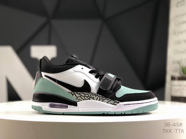 真标带半码 耐克 Air Jordan Legacy 312 Low 乔丹篮球鞋系列 号称 “最强三合一” 的Jordan Legacy 312，自然有着杂交结