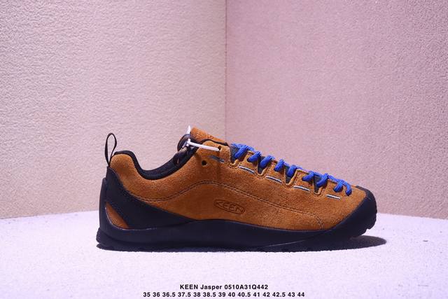 keen Jasper 麂皮山系露营徒步鞋 防滑轻便 低帮 户外功能鞋 男女款 棕色35-44带半码出货了 Xm0510Q442