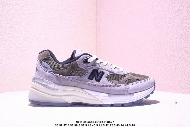 新百伦 Nb New Balance U992系列复古休闲运动慢跑鞋 #鞋面由透气牛津布料拼接构成 中底高弹Eva发泡材质加持满丁防滑橡胶外底 Xm0510Q6