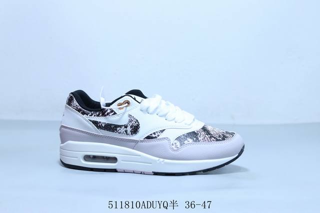 耐克 Max波浪 Airmax1Og 小气垫 初代复古气垫百搭休闲运动慢跑鞋 货号 Hf1194-101 511810Aduyq半 36-47