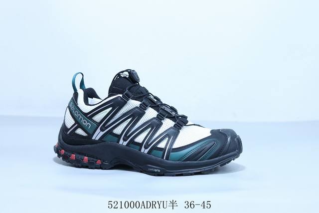 萨洛蒙 Salomon 法国全球户外运动品牌 Xa Pro 3D 防滑耐磨低帮跑鞋 货号 414677 5 00Adryu半 36-45