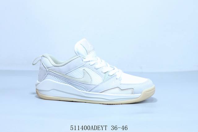 乔丹 Jordancmft Era 90 减震防滑 耐磨 低帮 运行休闲板鞋 货号 Hj6778-102 51 0Adeyt 36-46