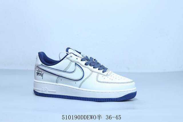 耐克 Nk Air Force 7 Low 空军一号低帮休闲板鞋 货号 Un1635-702 510 Ddewo半 36-45
