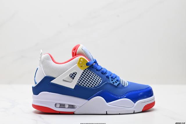 真标耐克Nike Air Jordan 4 Retro 迈克尔 乔丹Aj4代中帮复古休闲运动文化篮球鞋 货号:Dr6952-400 尺码:36 36.5 37.